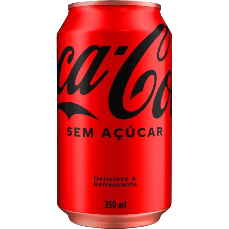 coca cola sem acucar 350ml